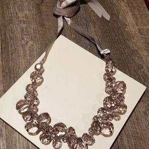 Chunky Ribbon Tie Necklace